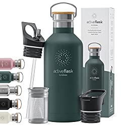 Auslaufsichere Trinkflasche zum Wandern