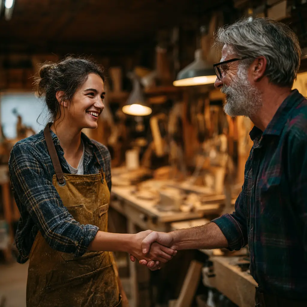 Mitarbeiterverwaltung im Handwerksbetrieb