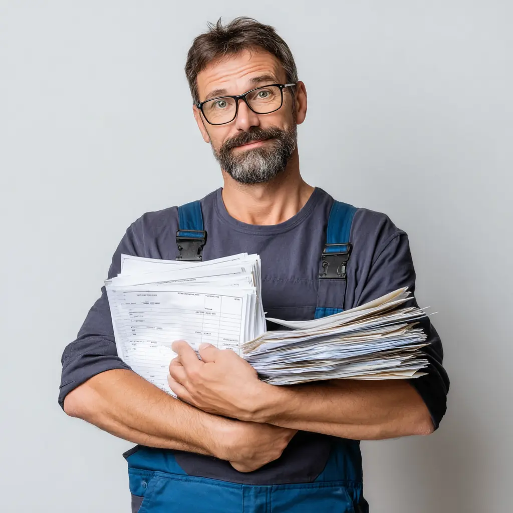 Verschiedene Rechnungsarten im Handwerk